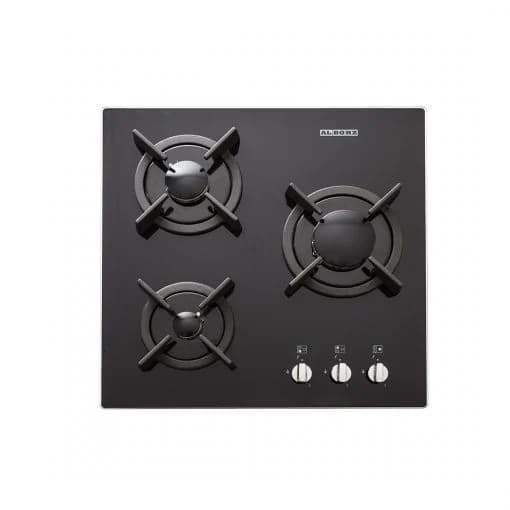 اجاق گاز رومیزی سه شعله‌ استیل البرز مدل G-3501