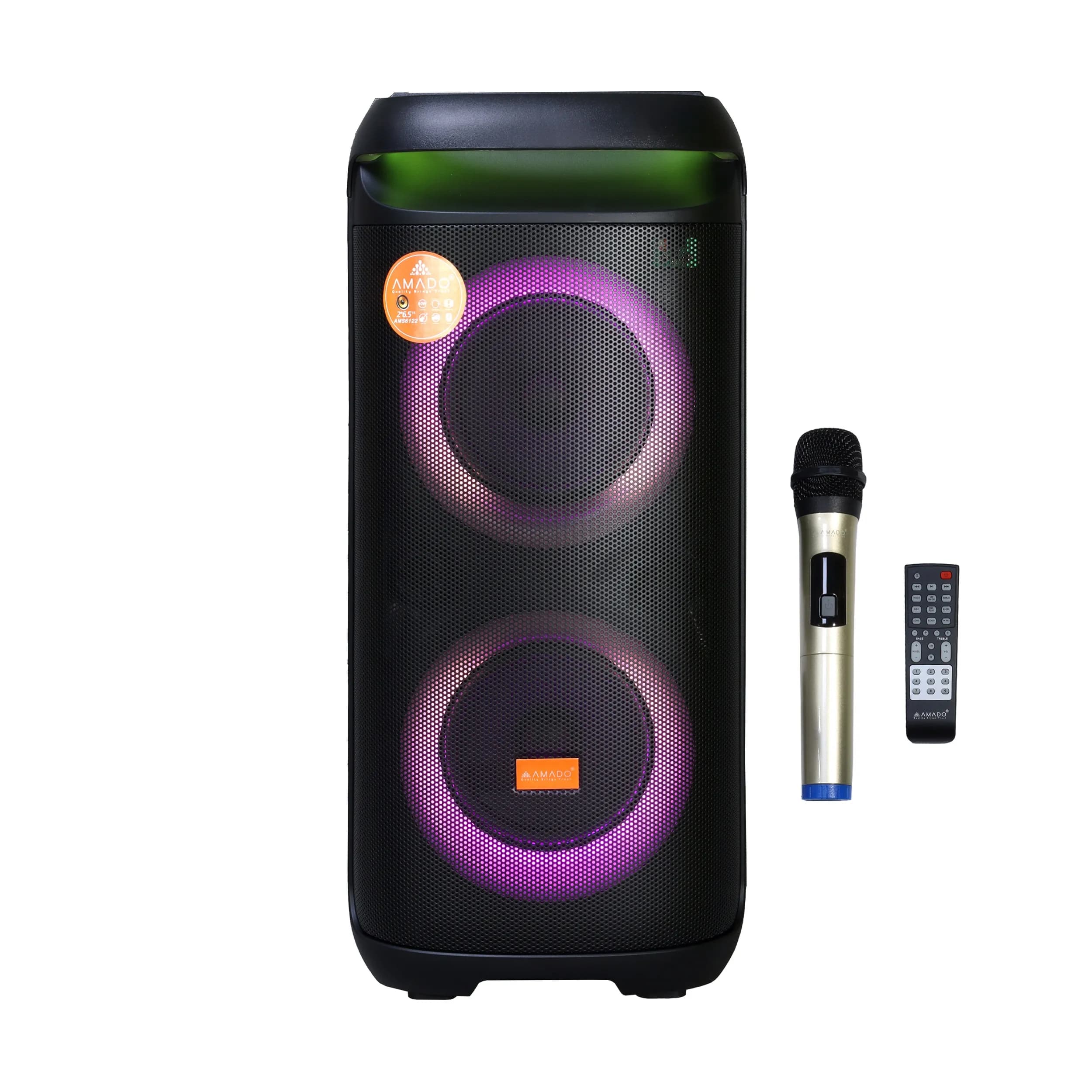 اسپیکر قابل حمل آمادو مدل Amado AMS6122 Speaker — تصویر ۹