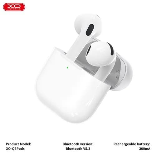 هندزفری بلوتوثی ایکس او مدل XO Q6 Pods — تصویر ۱۱