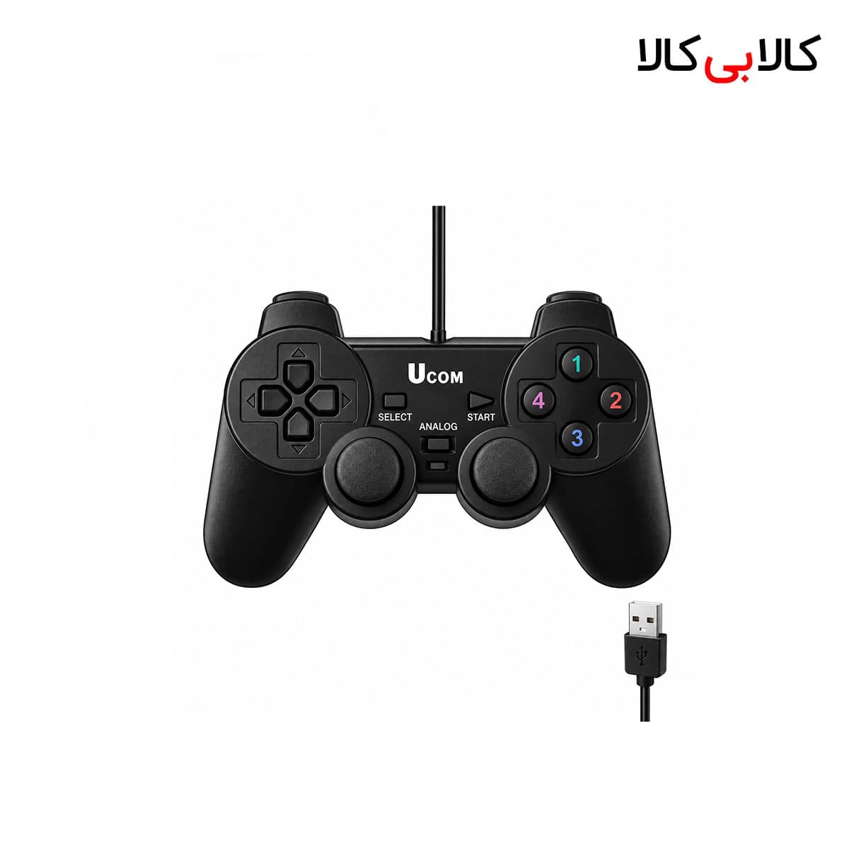 دسته بازی کامپیوتر شوک دار یوکام UCOM مدل 208-1