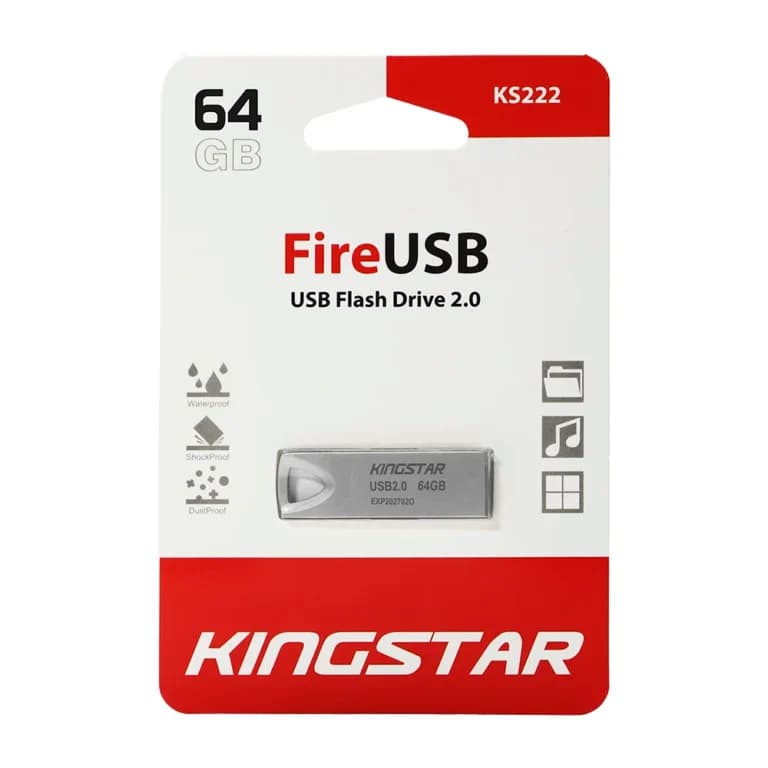 فلش مموری USB2.0 کینگ استار مدل KS222 – Fire — تصویر ۲