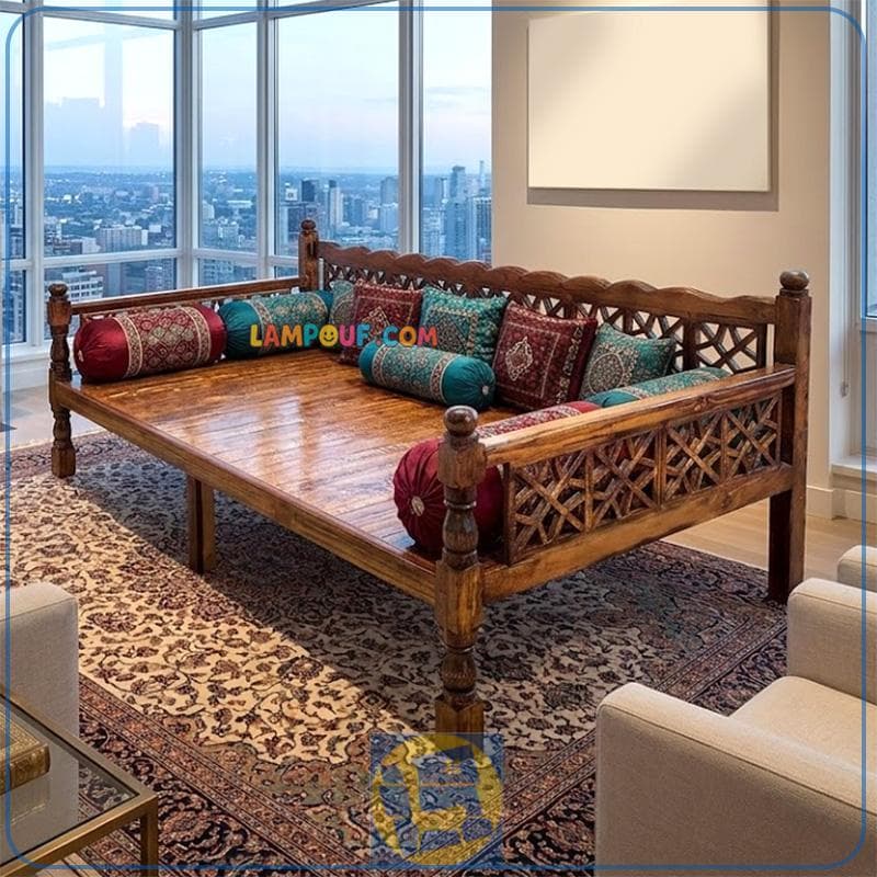 تخت سنتی 4 نفره TrK320 — تصویر ۳