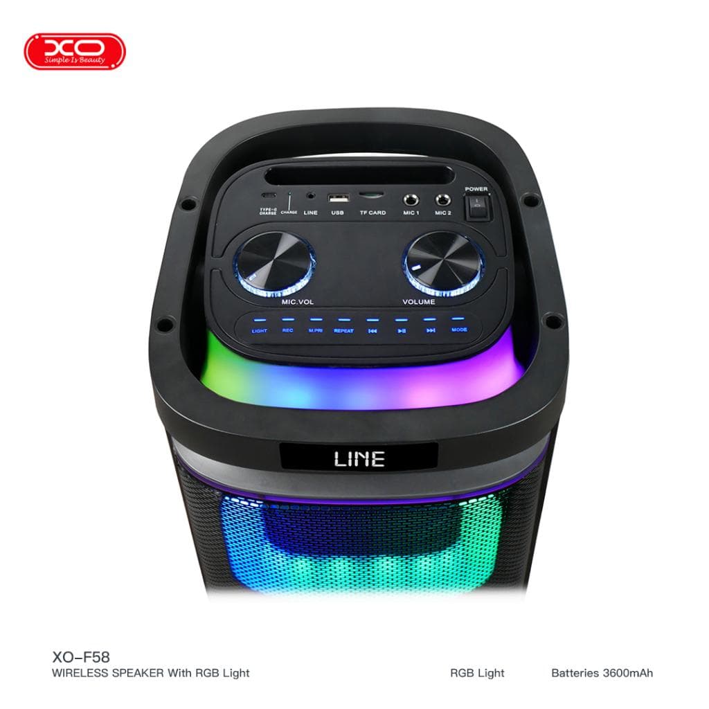 اسپیکر بلوتوثی 40 وات ایکس او XO F58 — تصویر ۲