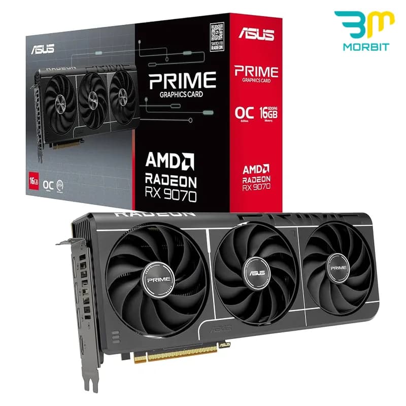 کارت گرافیک درحدنو ASUS Prime RX 9070 16GB OC