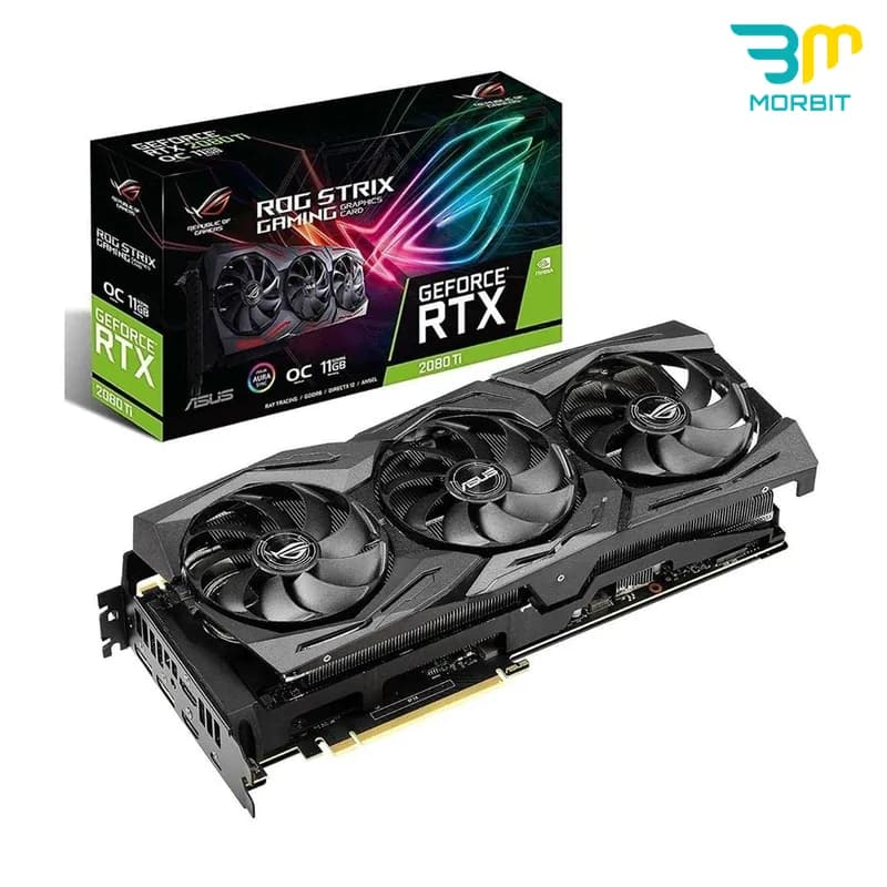 کارت گرافیک درحدنو ASUS ROG Strix RTX 2080 Ti 11GB — تصویر ۲