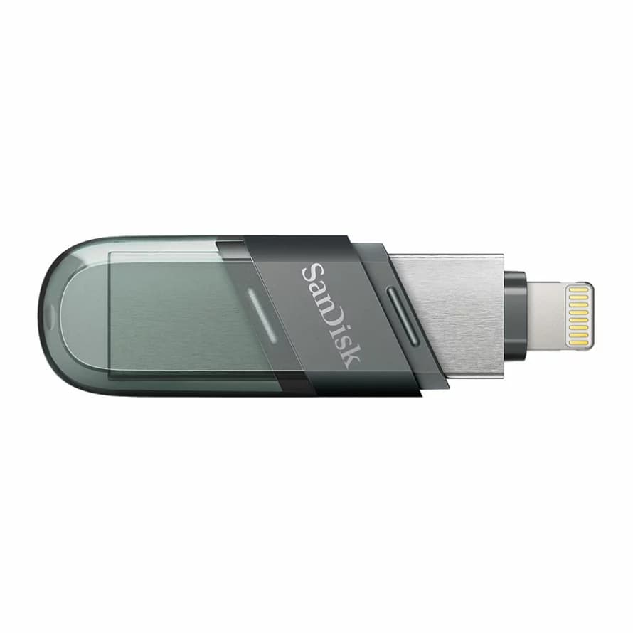 فلش مموری سن دیسک مدل USB 3.1 OTG iXpand Flip ظرفیت 64 گیگابایت — تصویر ۴