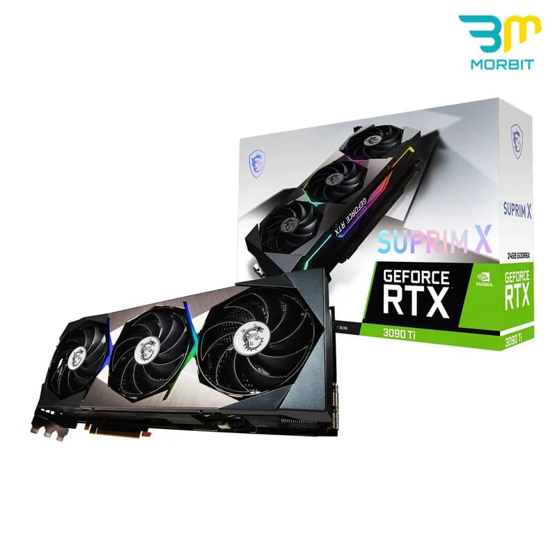کارت گرافیک درحدنو MSI Suprim X RTX 3090 Ti 24GB — تصویر ۲