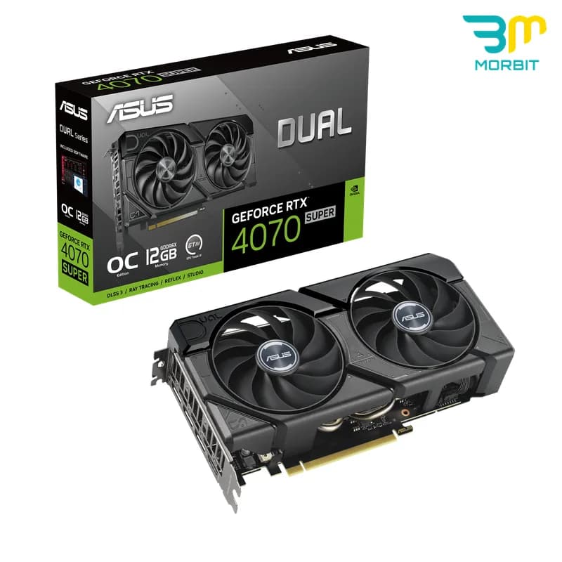 کارت گرافیک درحدنو ASUS Dual RTX 4070 SUPER 12GB — تصویر ۲