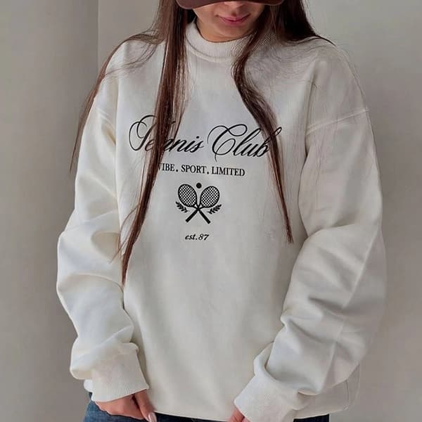 بلوز دورس تو کرکی طرح Tennis Club کد 8223