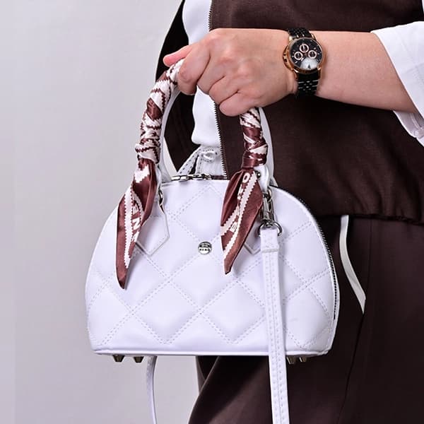 کیف دخترانه کوچک مدل نیم گرد کد 5067 — تصویر ۳