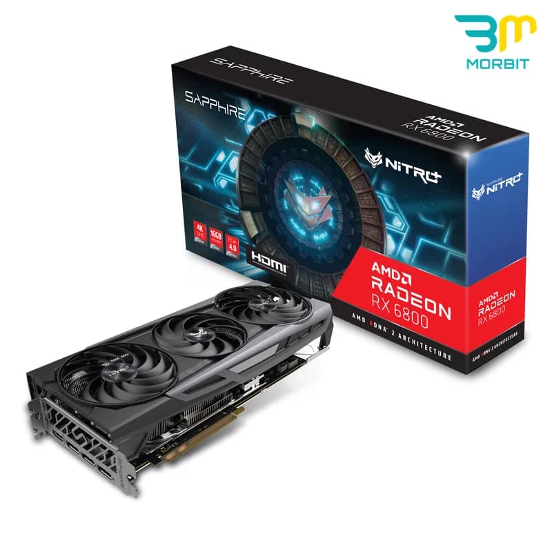کارت گرافیک درحدنو Sapphire NITRO+ RX 6800 16GB