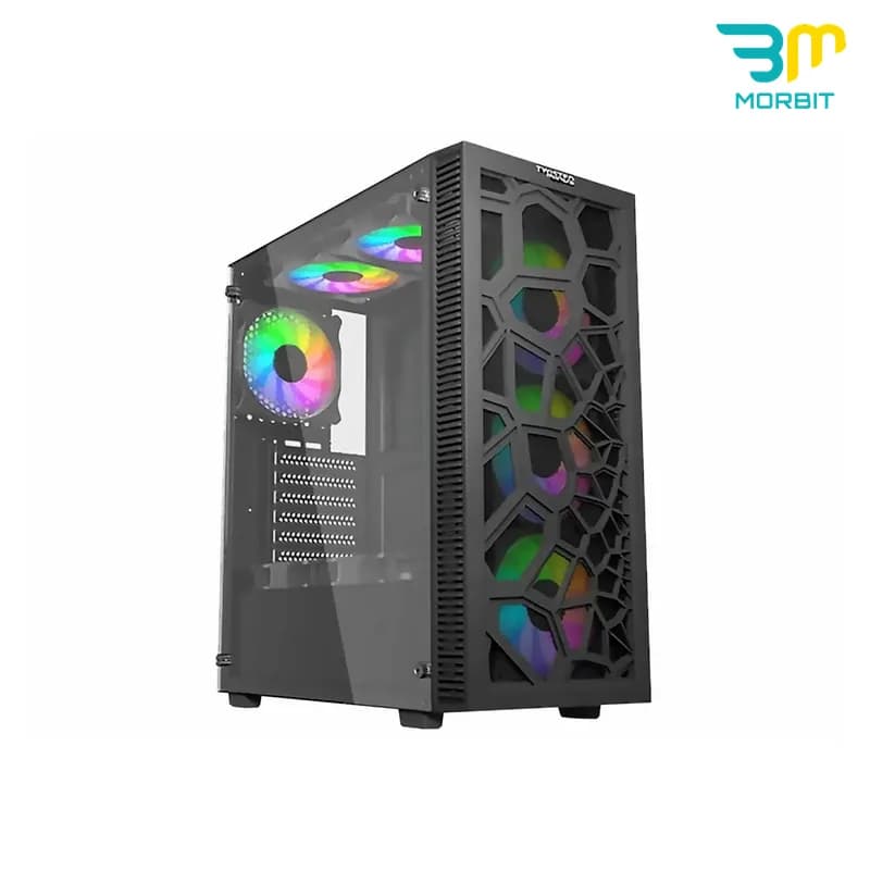 کیس اسمبل شده گیمینگ R5 7500F RX 6700 XT | اقتصادی برای Full HD و 1440p