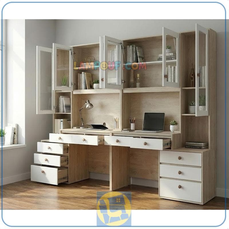 میز تحریر دونفره SDJ478 — تصویر ۵