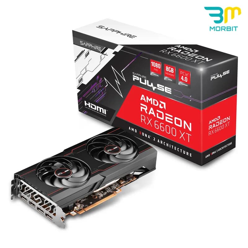 کارت گرافیک درحدنو SAPPHIRE Pulse RX 6600 XT 8GB