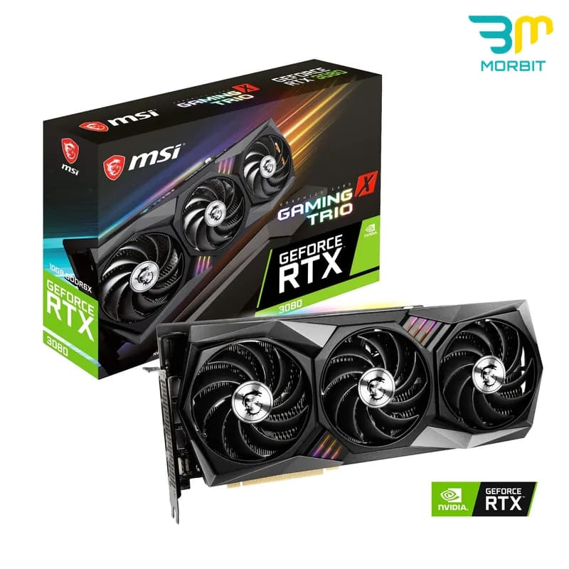 کارت گرافیک درحدنو MSI Gaming X Trio RTX 3080 10GB — تصویر ۲