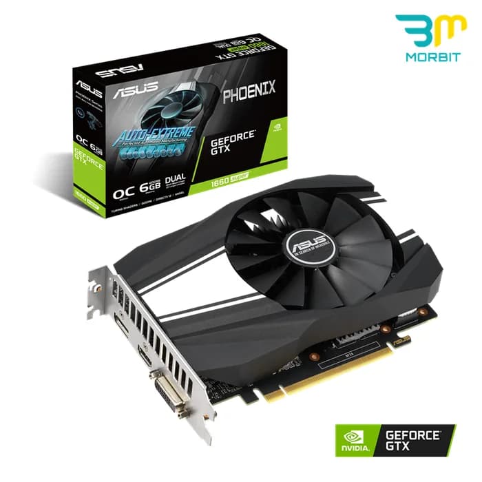 کارت گرافیک درحدنو ASUS Phoenix GTX 1660 SUPER 6GB