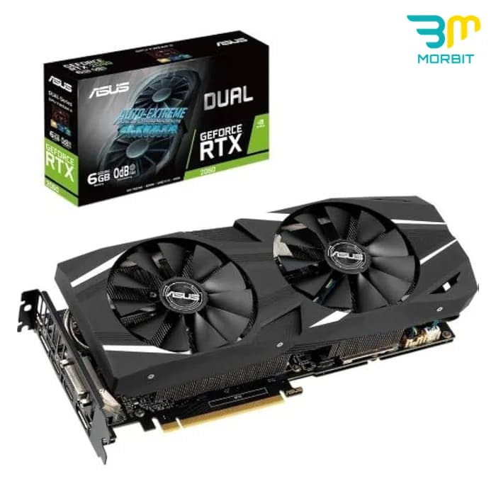 کارت گرافیک درحدنو ASUS Dual RTX 2060 6GB