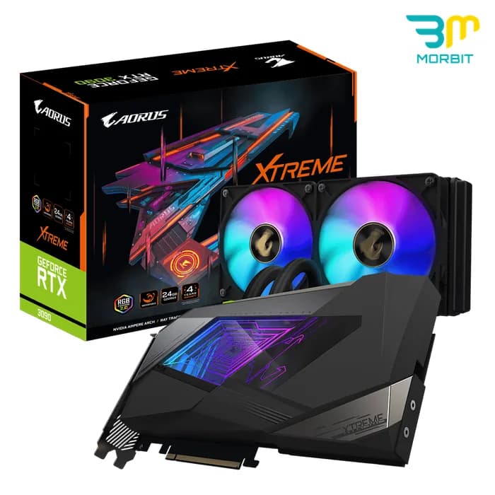 کارت گرافیک درحدنو GIGABYTE AORUS Waterforce RTX 3090 24GB