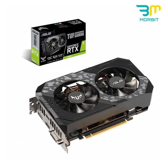 کارت گرافیک درحدنو ASUS TUF Gaming RTX 2060 6GB — تصویر ۲