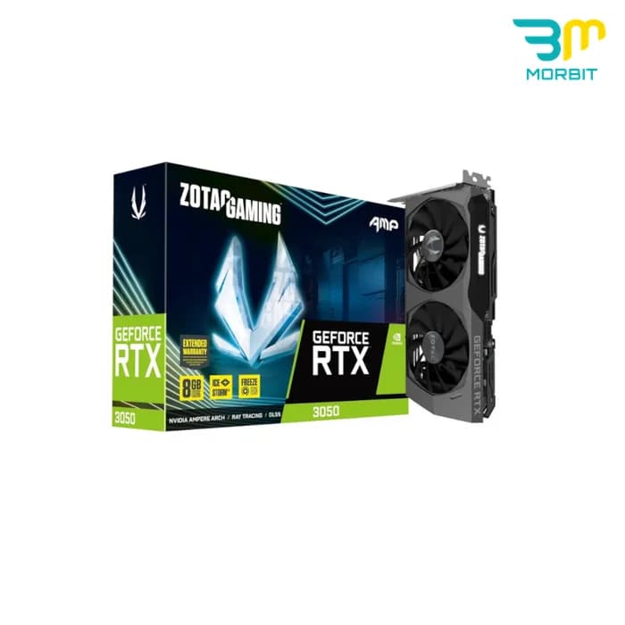 کارت گرافیک درحدنو ZOTAC AMP RTX 3050 8GB