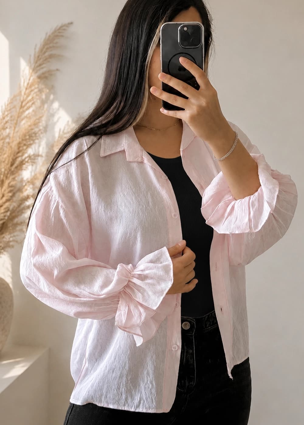 ست تاپ و شومیز زنانه مدل wcr060 — تصویر ۳