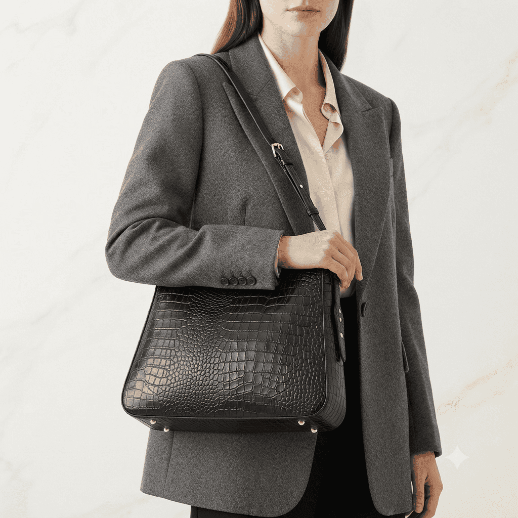 کیف زنانه چرم طبیعی مدل ریچارد