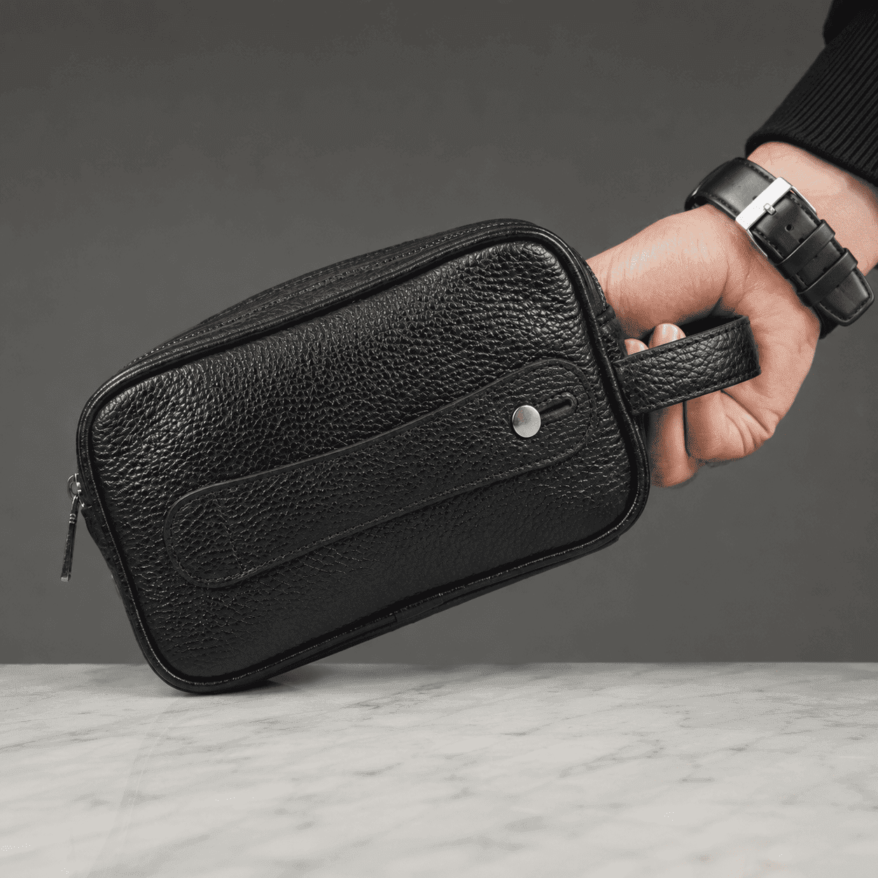 کیف اکسسوری چرم طبیعی مدل آمیتیس