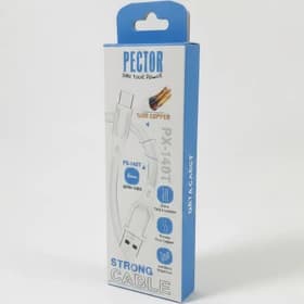 کابل تایپ سی مدلPECTOR PX-140T باگارانتی