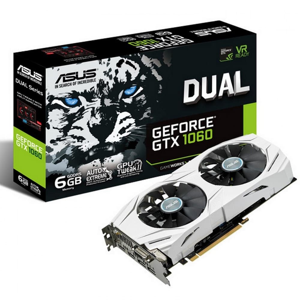 کارت گرافیک درحد نو ASUS DUAL GTX 1060 6GB — تصویر ۲