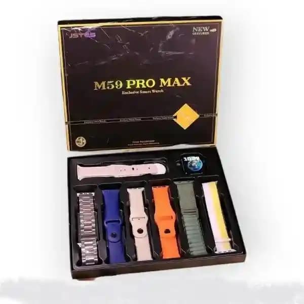ساعت هوشمند اپل مدل M59 PRO MAX با بند سیلیکونی — تصویر ۳