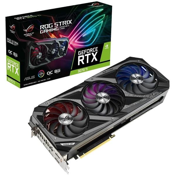 کارت گرافیک درحدنو NVIDIA ASUS ROG Strix RTX 3070 Ti O8G
