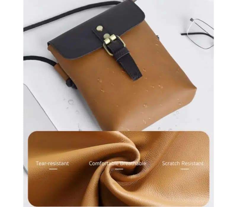 کیف رو دوشی COTECI مدل elegant mini two-color 14063 — تصویر ۳