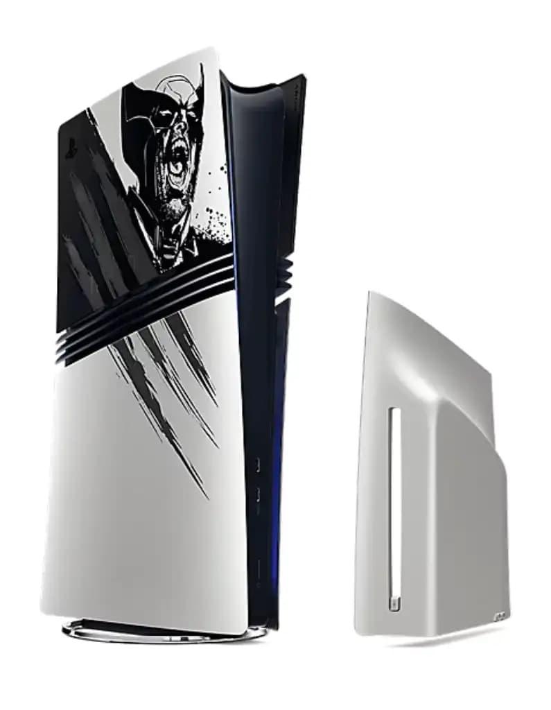 فیس پلیت PS5 PRO طرح WOLVERINE رنگ نقره ای