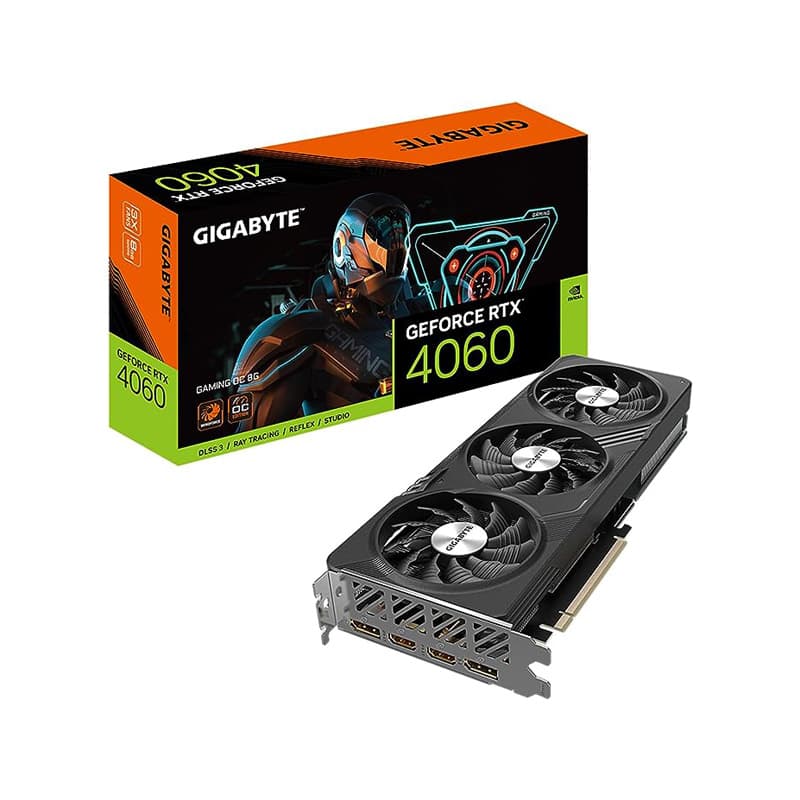 کارت گرافیک گیگابایت Gigabyte RTX 4060 GAMING 8GB OC