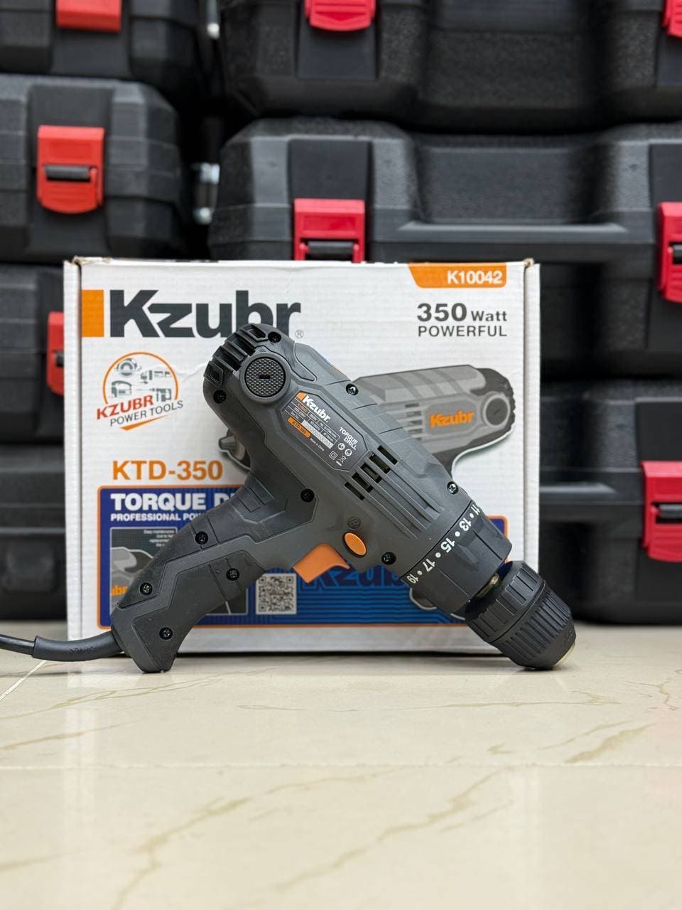 پیچ گوشتی برقی زوبر 350 وات مدل K10042 — تصویر ۲