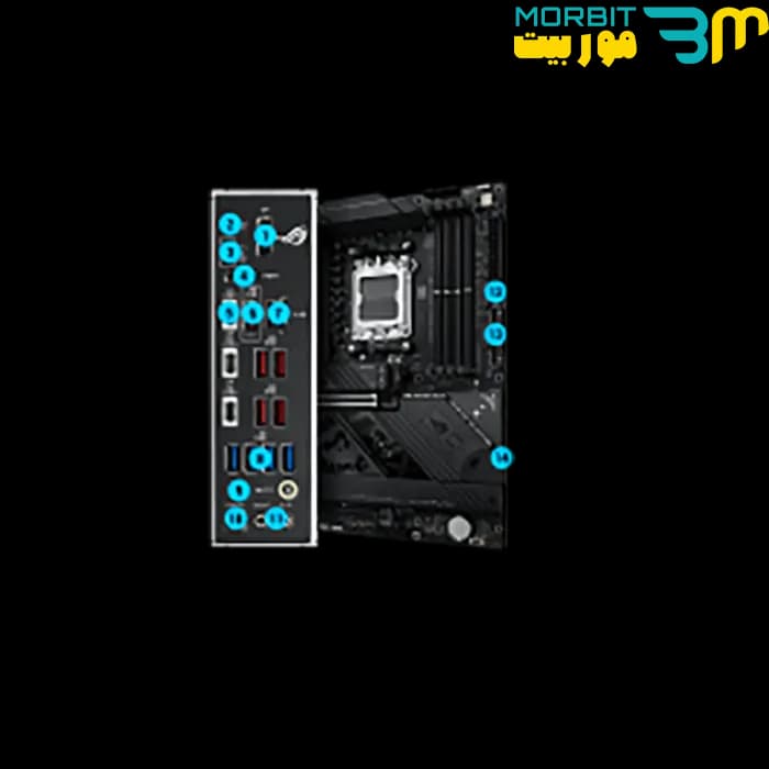 مادربرد ایسوس ROG STRIX X870-F GAMING WIFI — تصویر ۴