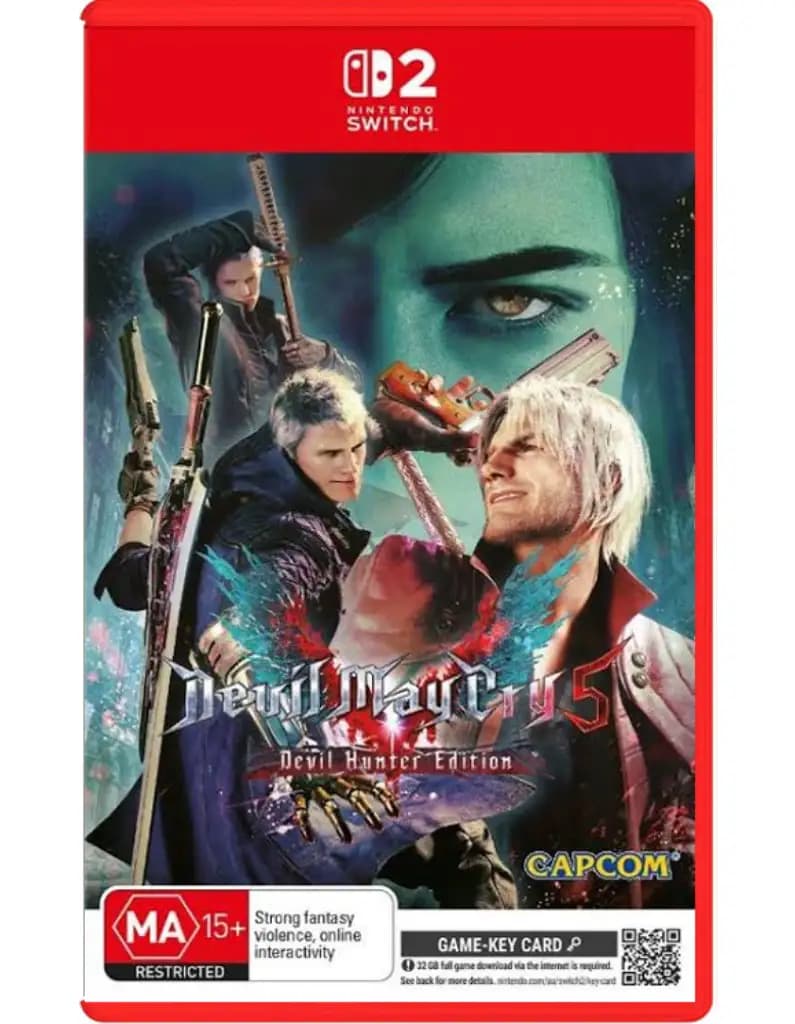 بازی Devil May Cry 5 نسخه Devil Hunter برای نینتندو سوییچ 2