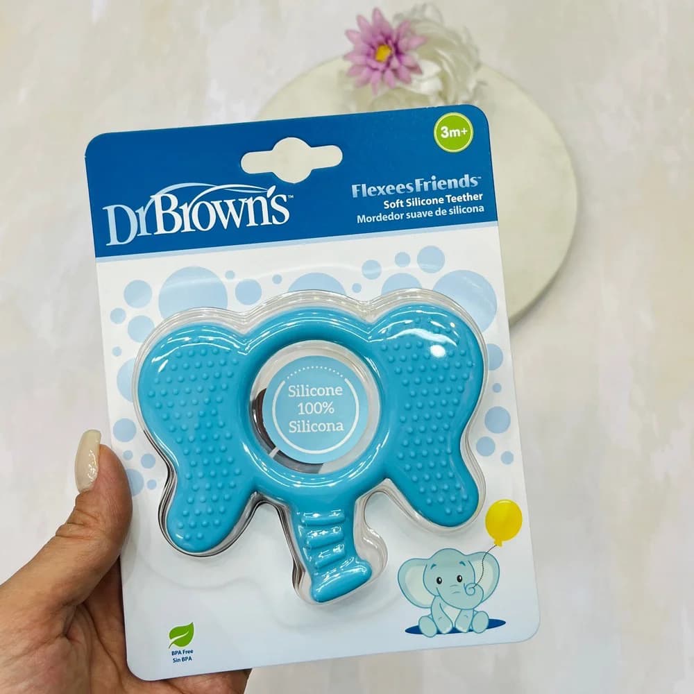 دندانگیر سیلیکونی دکتر براونز طرح فیل Dr Brown’s — تصویر ۲