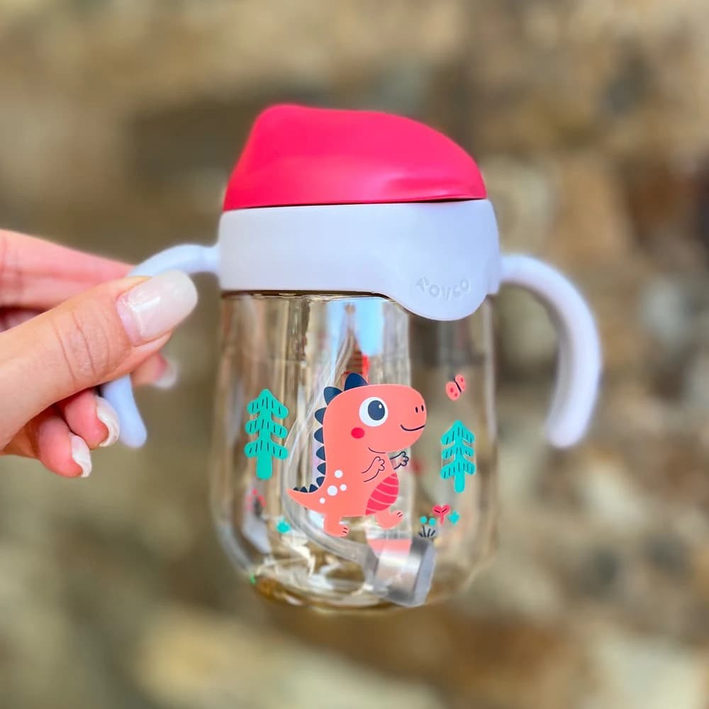 لیوان آبمیوه خوری ۲۵۰ میل رووکو Rovco دایناسوری — تصویر ۲