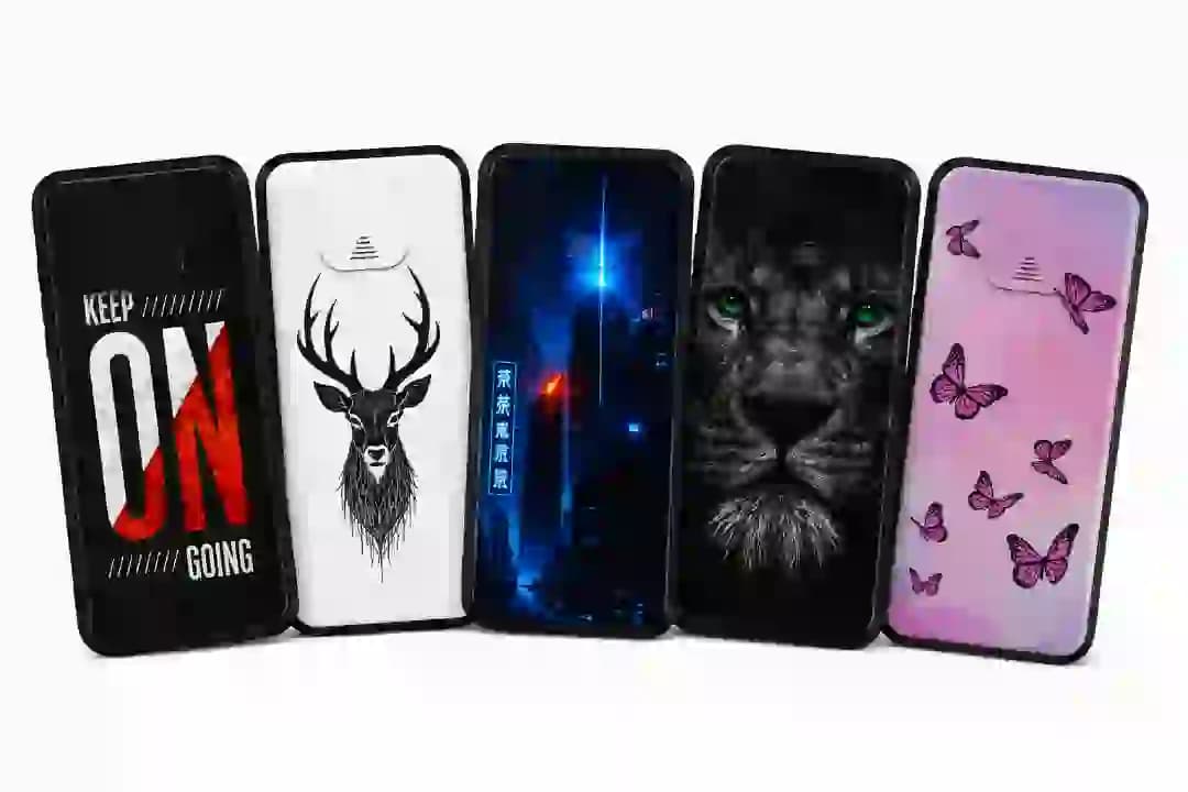 قاب گوشی Redmi note 9 مدل محافظ لنز دار کشویی طرح دار — تصویر ۲