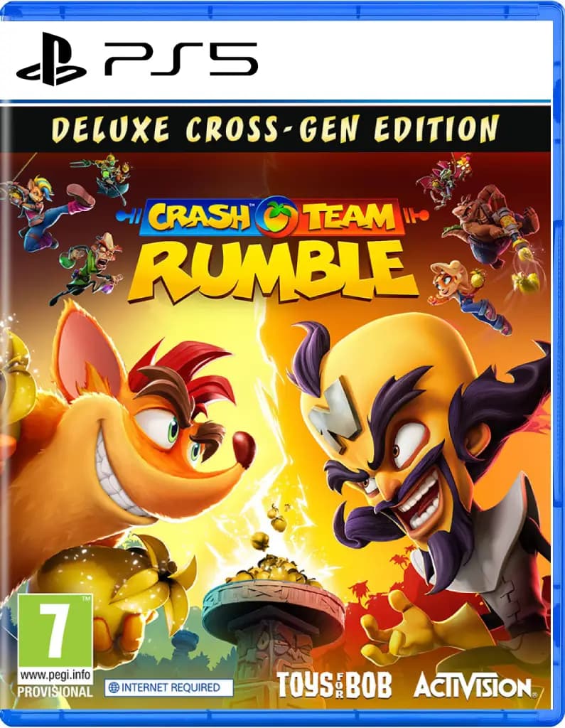 بازی کارکرده کرش crash team rumble نسخه دلوکس برای ps5