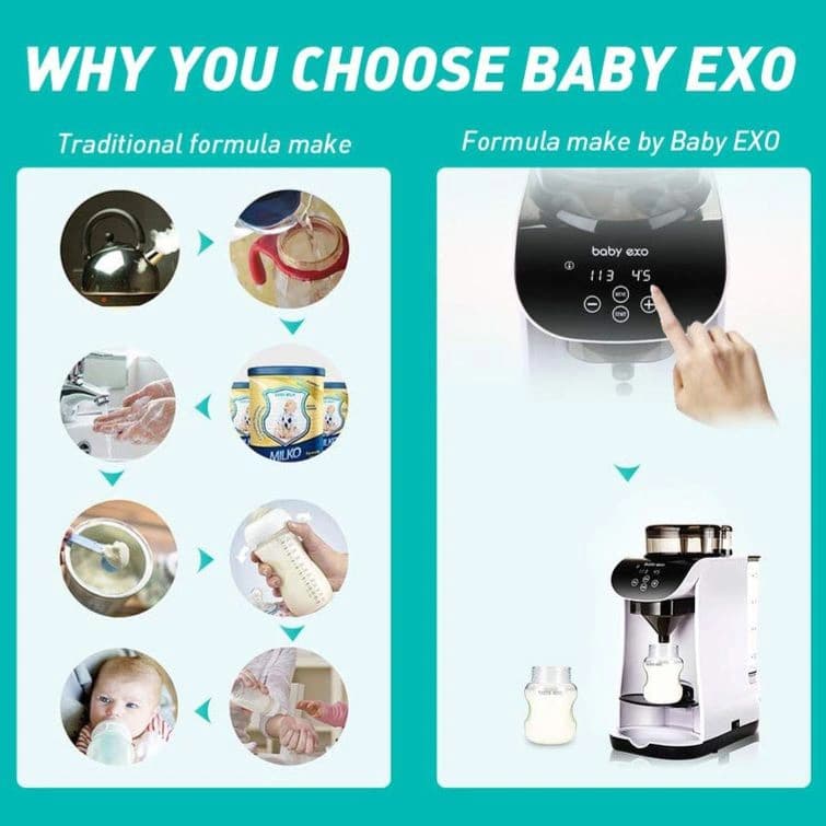 دستگاه شیرساز اتوماتیک بیبی اکسو Baby Exo مدل Formula Dispenser — تصویر ۵