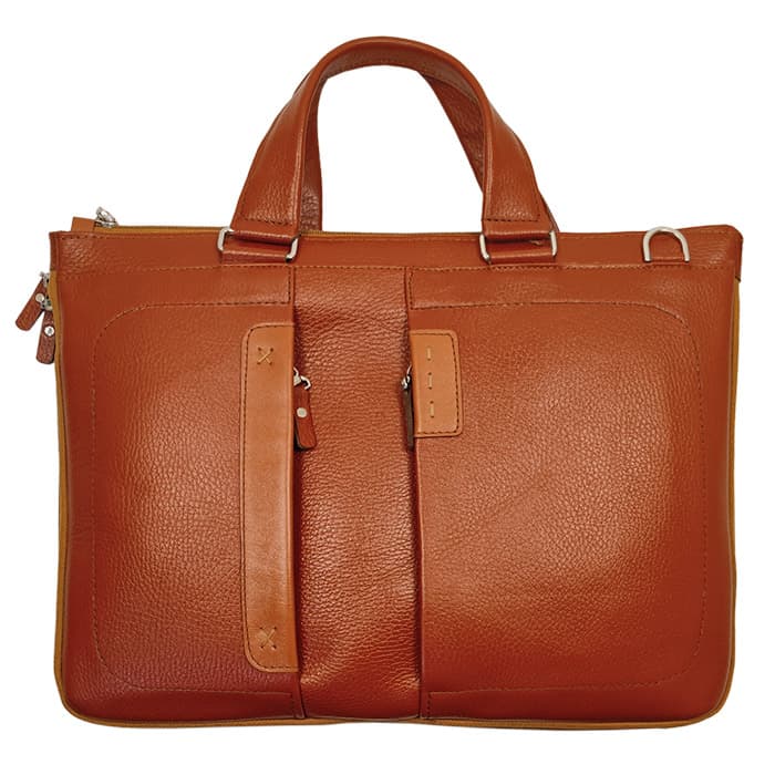 کیف اداری اسپرت چرم طبیعی زنانه LB440 — تصویر ۳