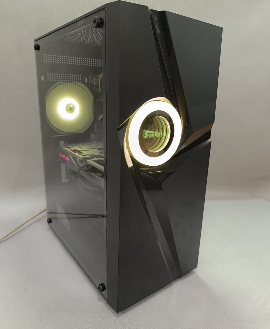 کیس گیمینگ اقتصادی EcoLite با Intel 12100F و AMD RX 580 — تصویر ۵