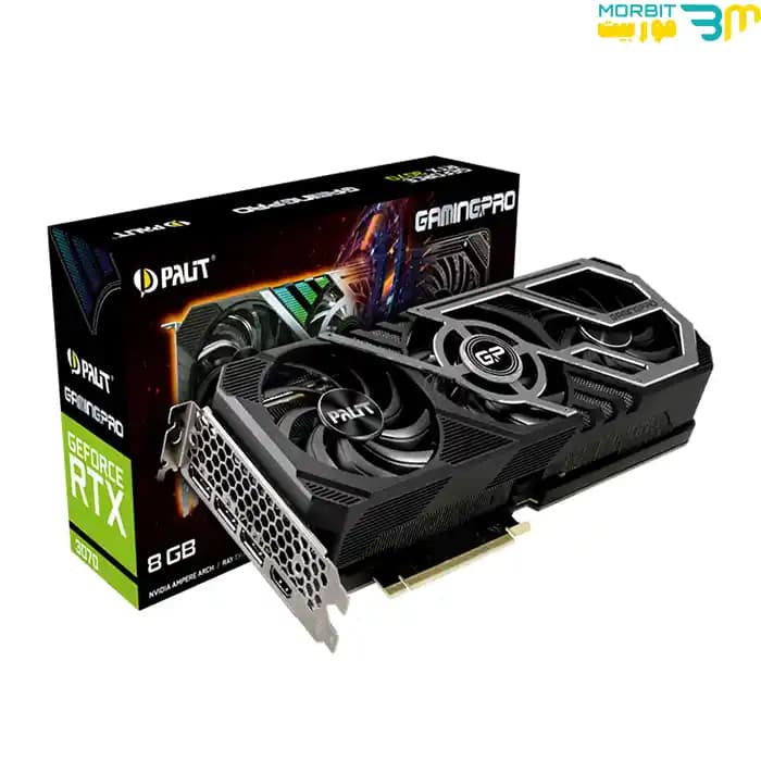 کارت گرافیک درحد نو Palit GeForce RTX 3070 GamingPro 8GB OC