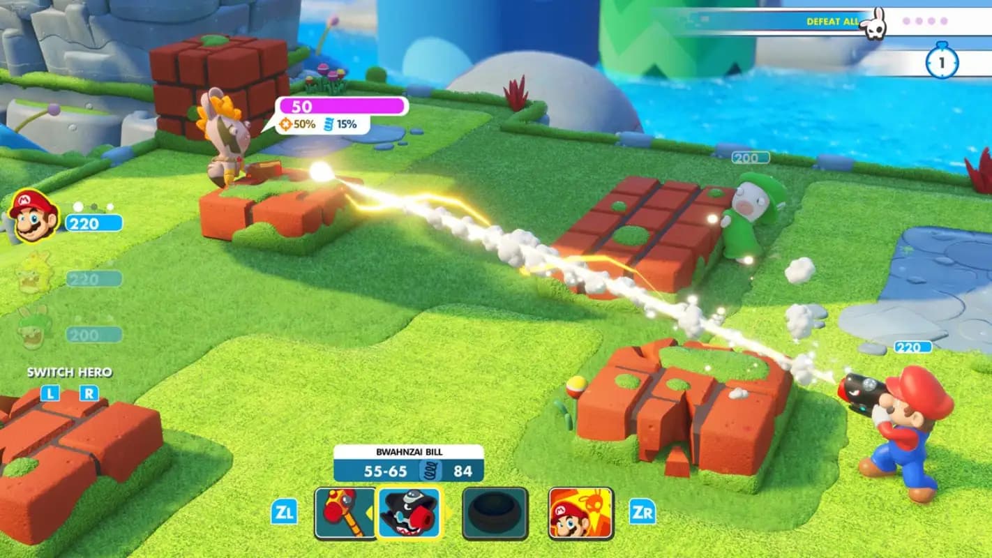 بازی Mario + Rabbids Kingdom Battle برای نینتندو سوییچ — تصویر ۲