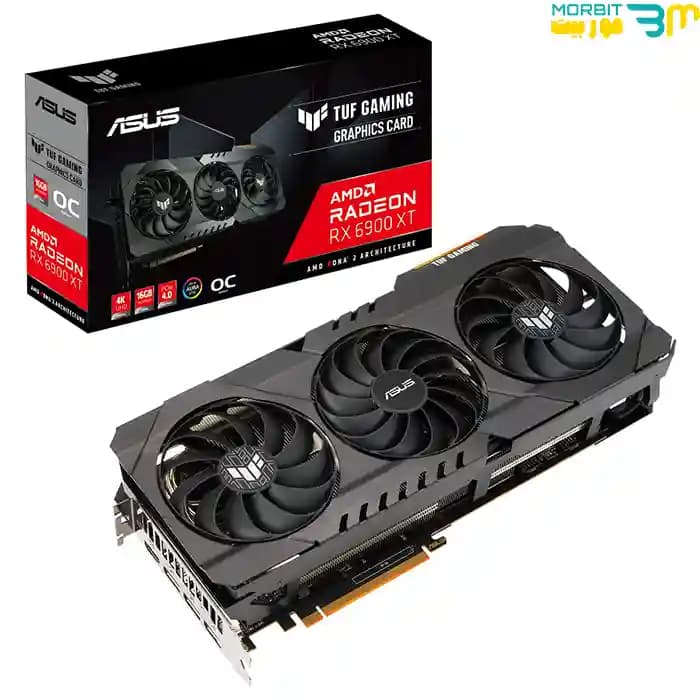 کارت گرافیک در حد نو ASUS TUF AMD RX 6900XT 16GB OC