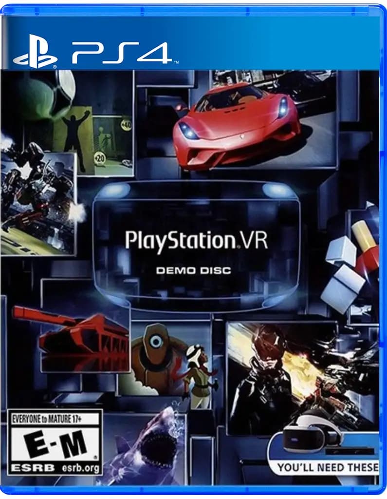 بازی کارکرده VR Demo Disc برای ps4