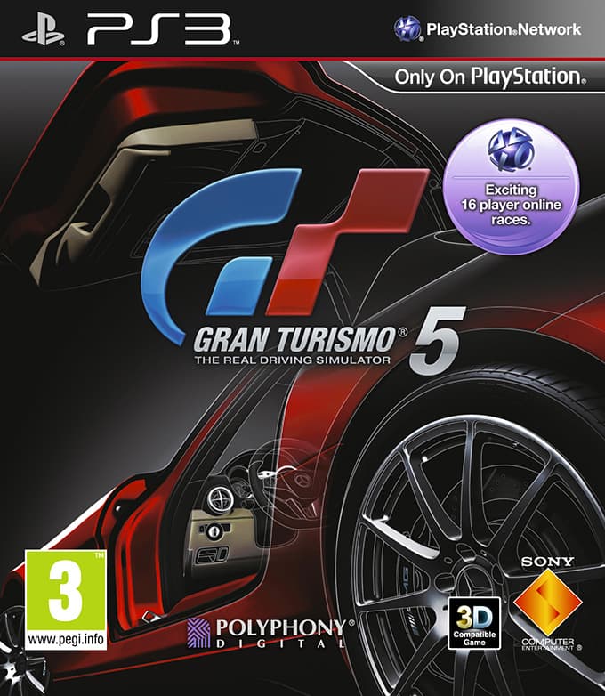 بازی کارکرده gran turismo 5 برای ps3