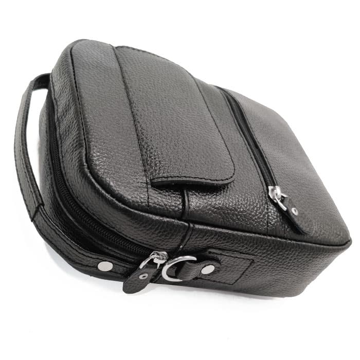 کیف دوشی دسته دار چرم طبیعی PB724 — تصویر ۶